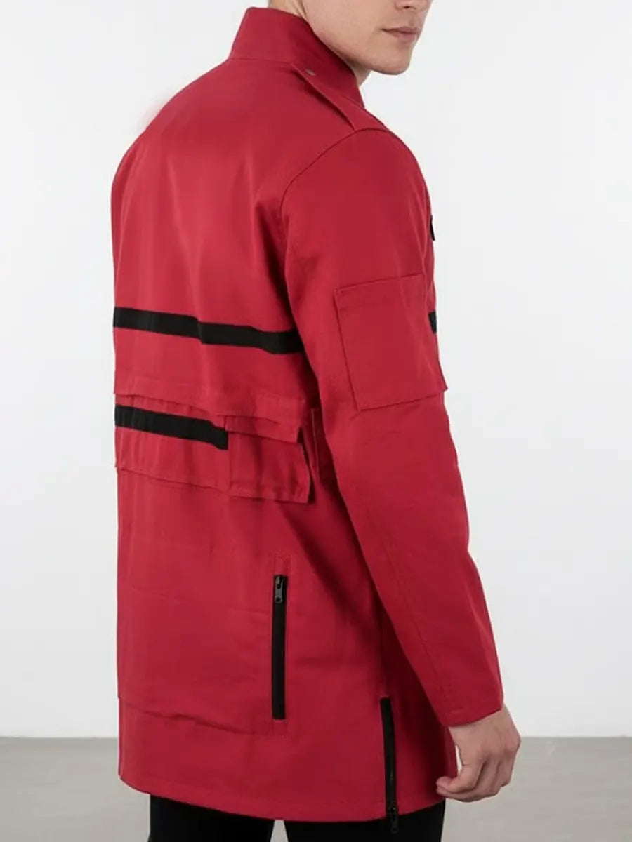 Ghostbusters Frozen Empire Paul Rudd Red Jacket