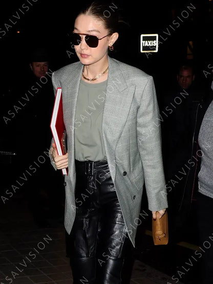 Gigi Hadid Grey Blazer