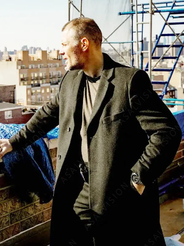 Gino Anthony Pesi First Shift 2024 Deo Black Coat