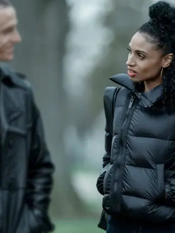 Gloria Power Book IV Force Gabrielle Ryan Puffer Black Jacket
