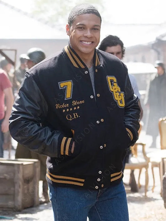 Gotham City University Varsity Jacket
