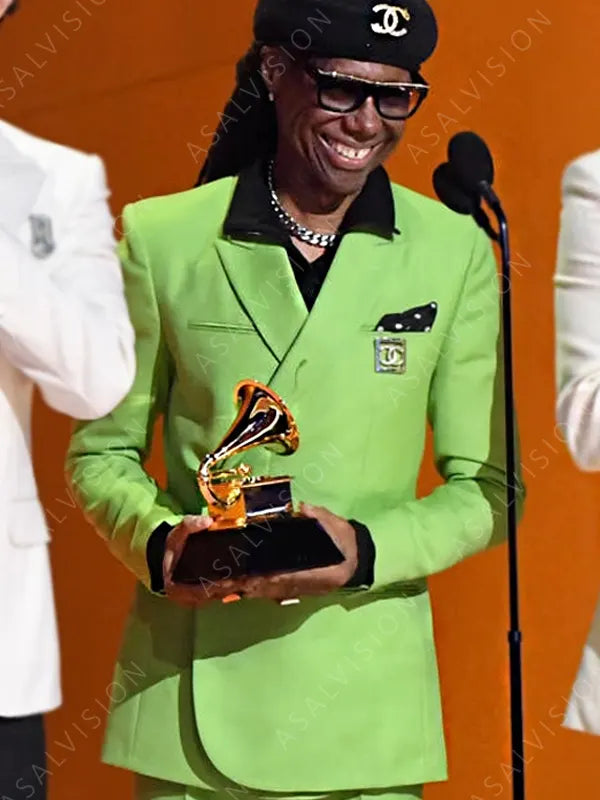 Grammys Nile Rodgers Green Blazer