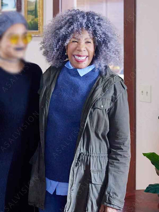 Grandma Donna Movie CrimeTime Freefall 2024 BJ Harrison Hooded Jacket