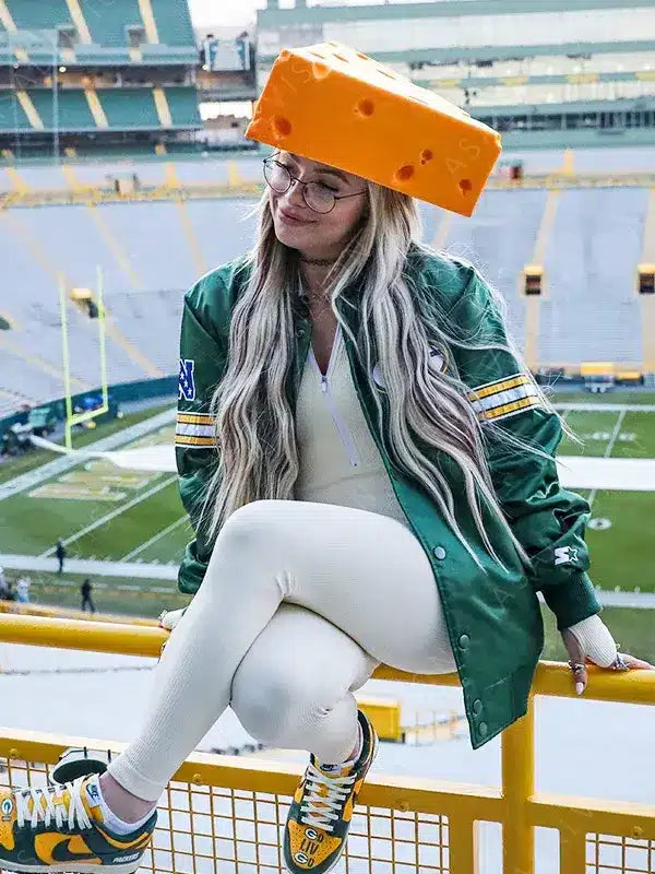 Green Bay Packers Liv Morgan Starter Green Jacket