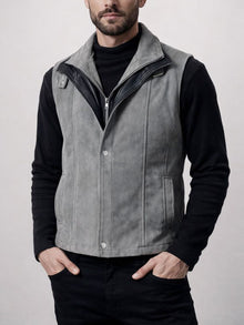 Men's Leather Vests