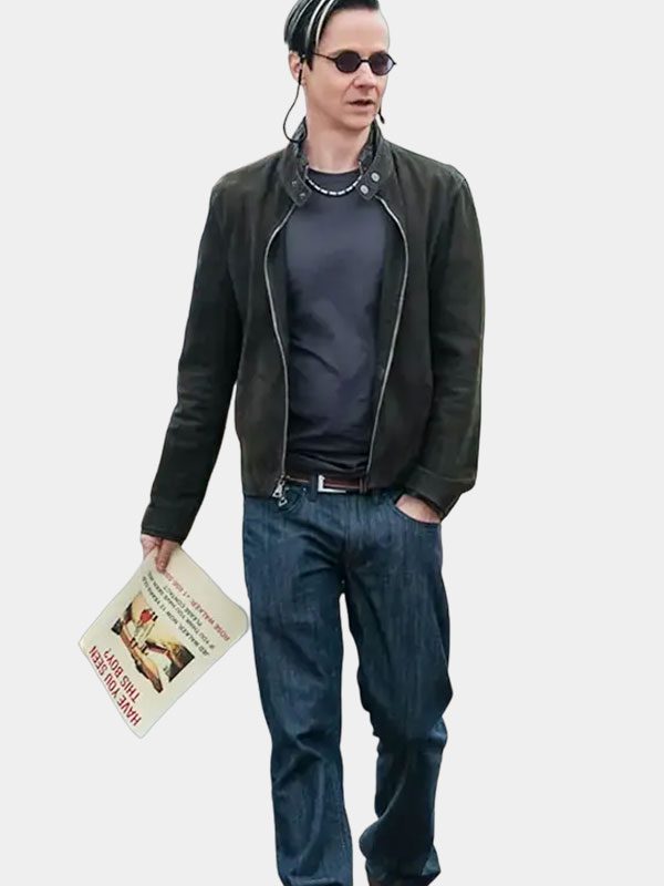 Hal Carter The Sandman Black Leather Jacket