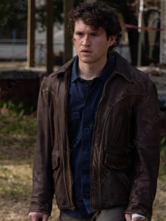 Halloween Ends Corey Cunningham Leather Jacket