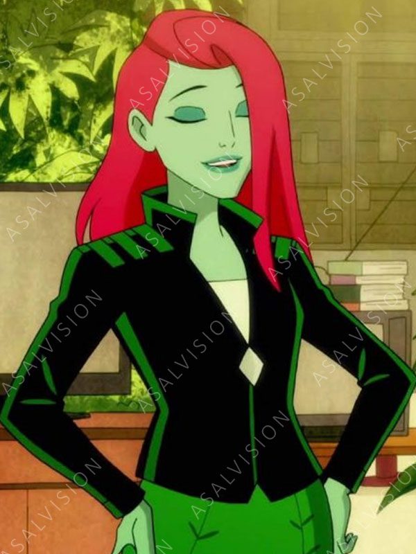 Harley Quinn Black Leather Jacket