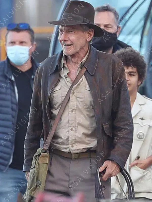 Harrison Ford Indiana Jones And The Dial Of Destiny Leather Jacket