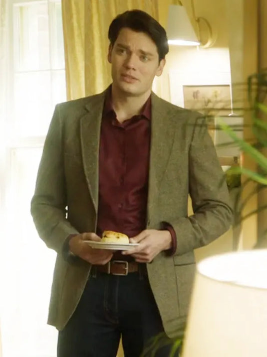 Haunted Wedding 2024 Dominic Sherwood Blazer