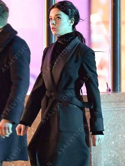Hawkeye Kate Bishop Trench Black Coat