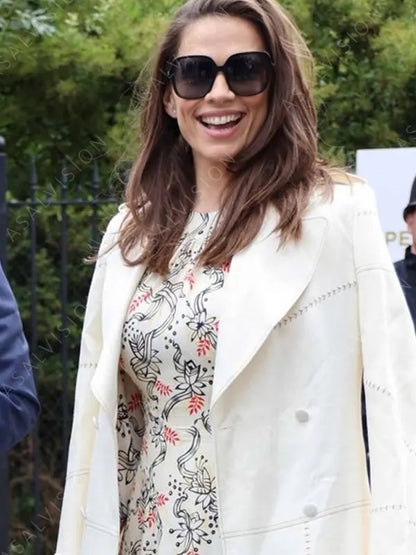 Hayley Atwell Mission Impossible 7 Grace Off-White Trench Coat
