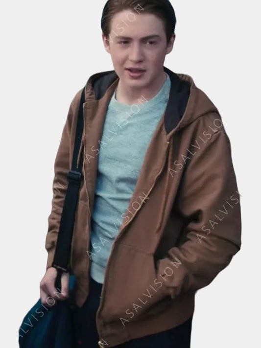 Heartstopper Nick Nelson Brown Hoodie