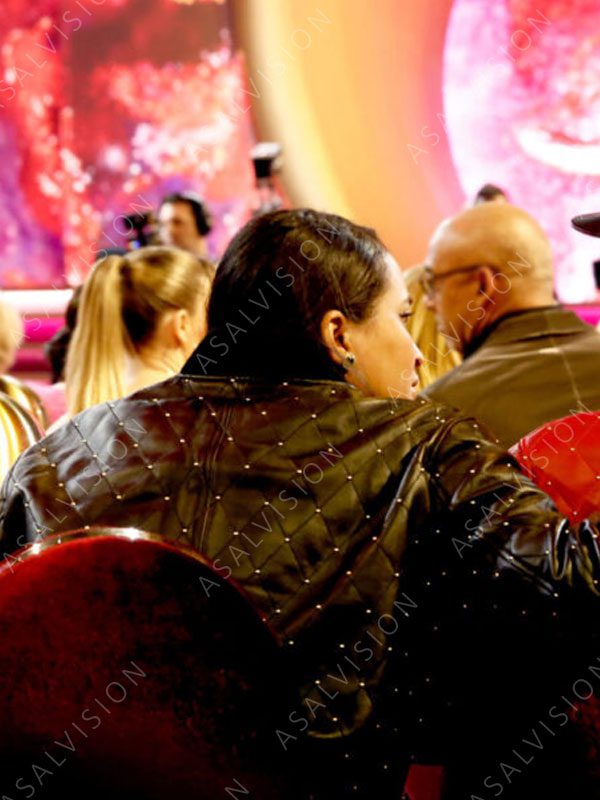 Helen Lasichanh Black Bomber Jacket