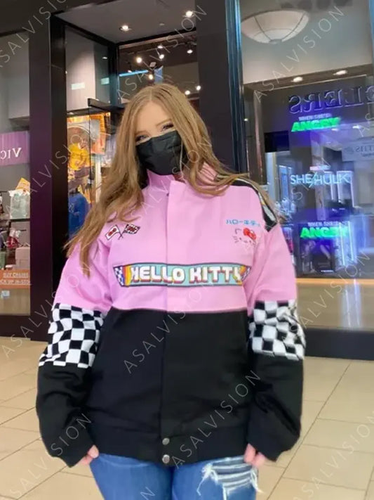 Hello Kitty Pink Racer Jacket