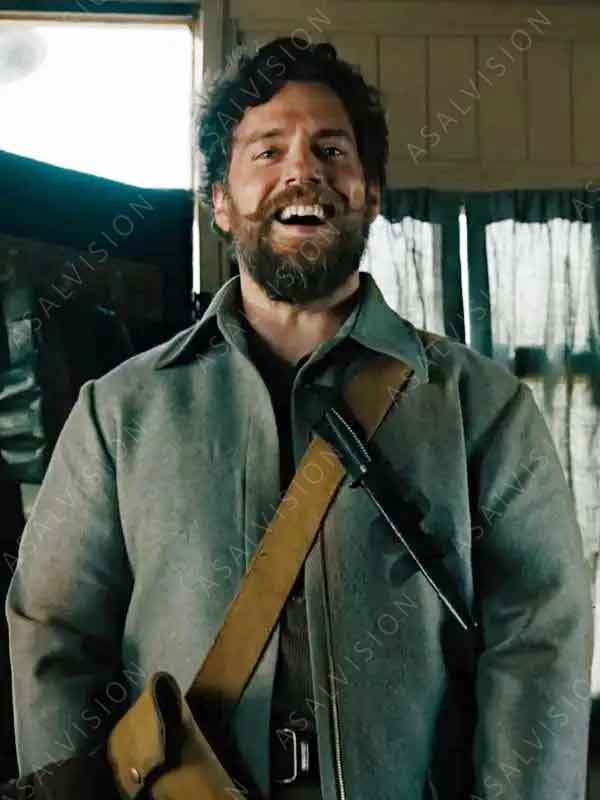 Henry Cavill The Ministry of Ungentlemanly Warfare 2024 Gus March-Phillips Grey Jacket