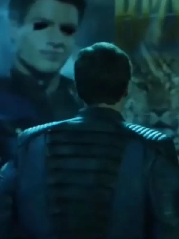 Henry Hart Henry Danger The Movie 2025 Jace Norman Blue Leather Jacket