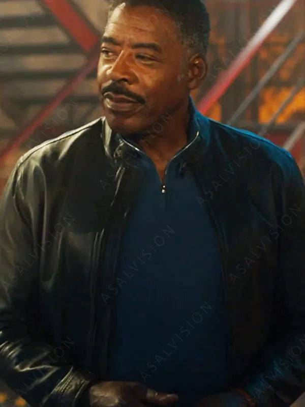 Herbert Williams TV Series Quantum Leap Season 2 Ernie Hudson Black Leather Jacket
