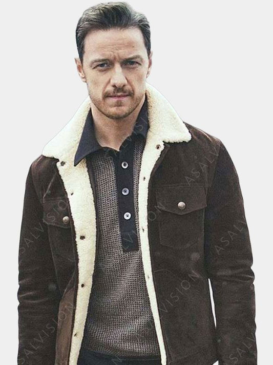 His Dark Materials Lord Asriel Brown Suede Jacket