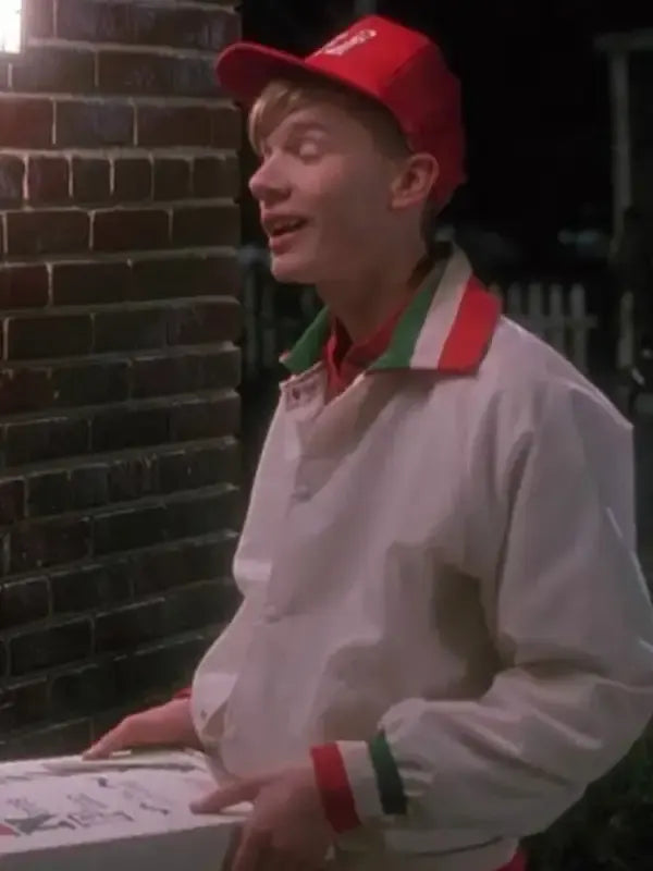 Home Alone Little Nero’s Pizza Boy Bomber Jacket