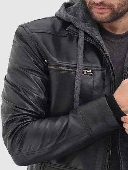 Hooded Jacket For Men's