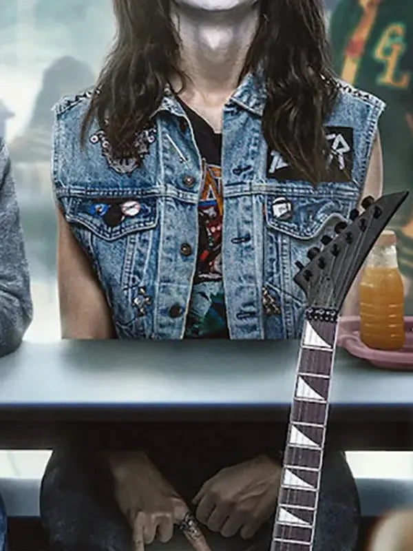 Hunter Sylvester Metal Lords Denim Blue Vest