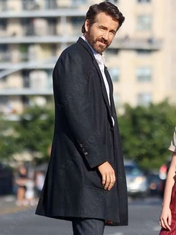 IF (Imaginary Friends) The Man Upstairs Wool Trench Jacket