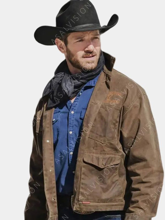 Ian Bohen Yellowstone Season 3 Brown Jacket