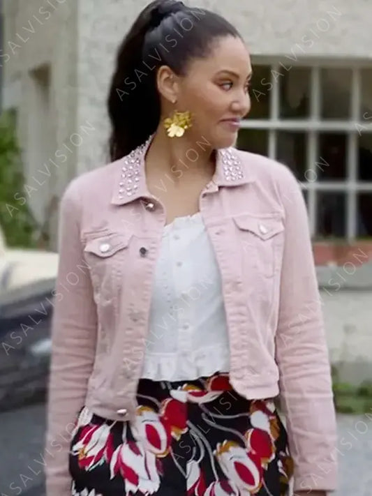 Irish Wish 2024 Ayesha Curry Pink Jacket