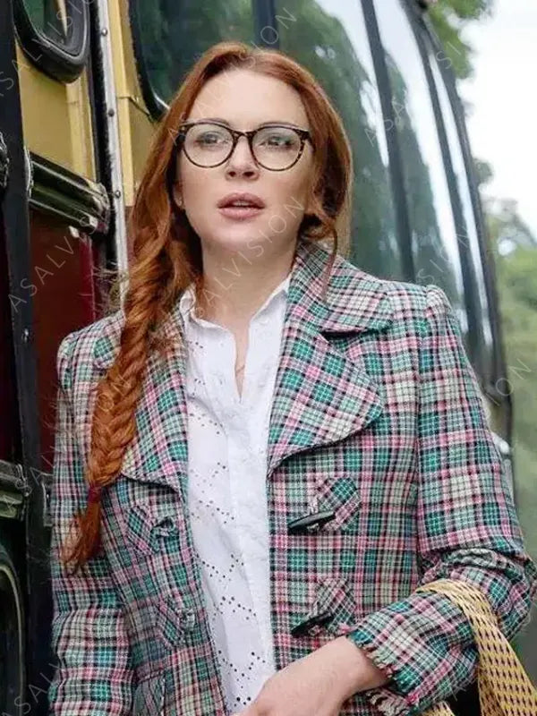 Irish Wish 2024 Maddie Kelly Plaid Printed Blazer