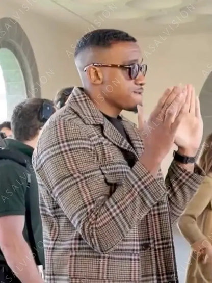 JJ Operation Fortune Ruse De Guerre Bugzy Malone Brown Trench Coat