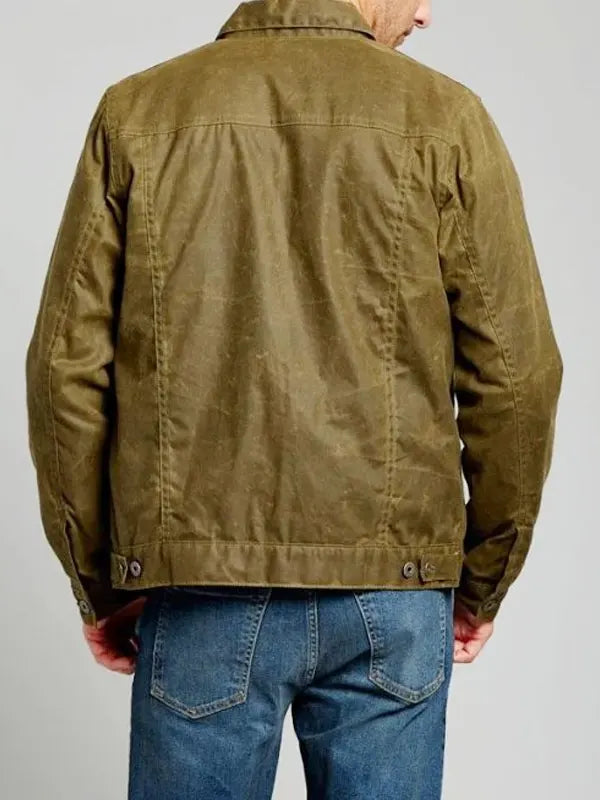 Jack Sheridan Virgin River Season 4 Martin Henderson Cotton Green Jacket