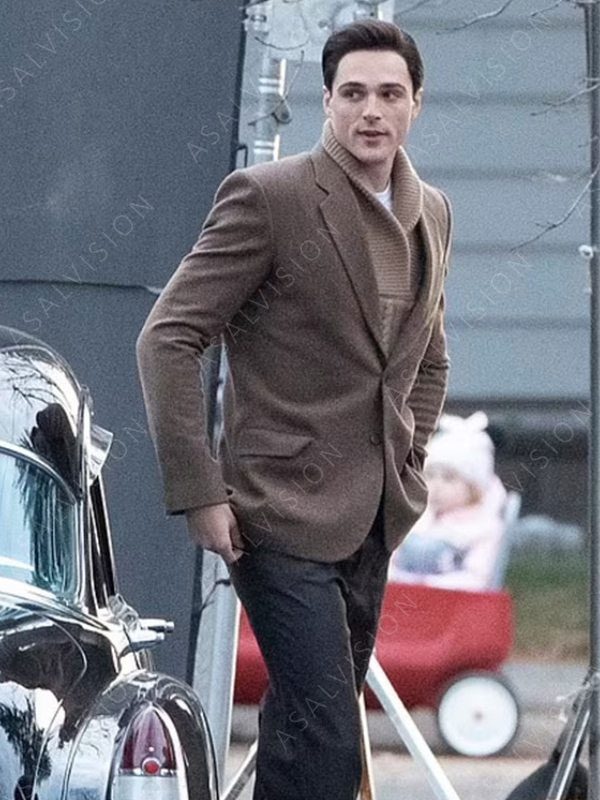 Jacob Elordi Brown Blazer