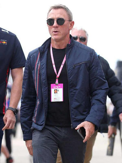 James Bond 07 Blue Jacket