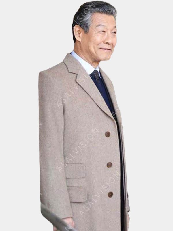 James Saito The Company You Keep 2023 Beige Coat