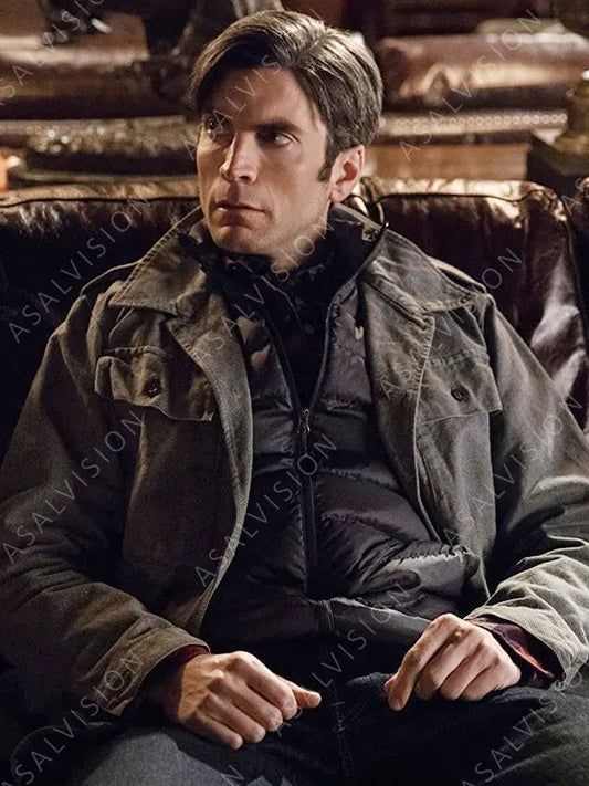 Jamie Dutton Yellowstone Wes Bentley Cotton Grey Jacket