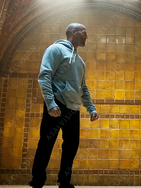 Jason Statham Fast X 2023 Deckard Shaw Gray Hoodie