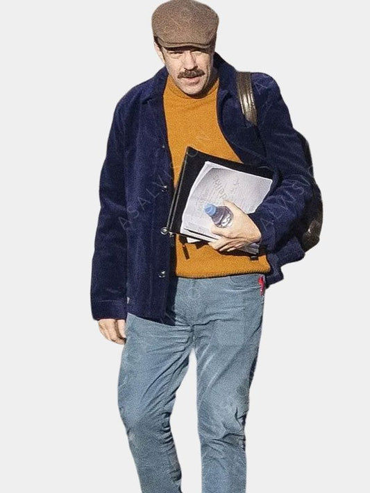 Jason Sudeikis Ted Lasso Velvet Jacket
