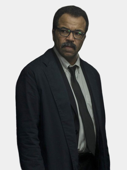 Jeffrey Wright The Batman 2022 Black Coat