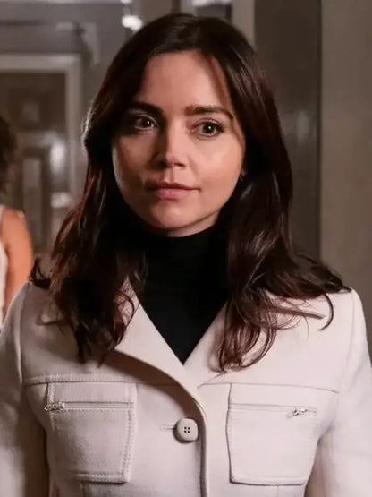 Jenna Coleman Wool Coat
