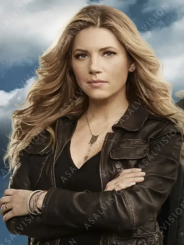 Jenny Hoyt Big Sky Season 3 Leather Jacket