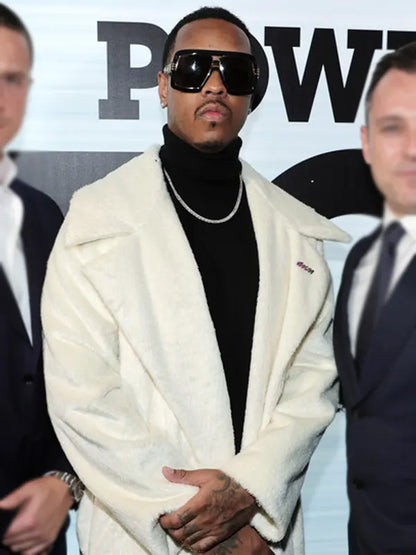 Jeremih Power Book IV Force Shearling Coat
