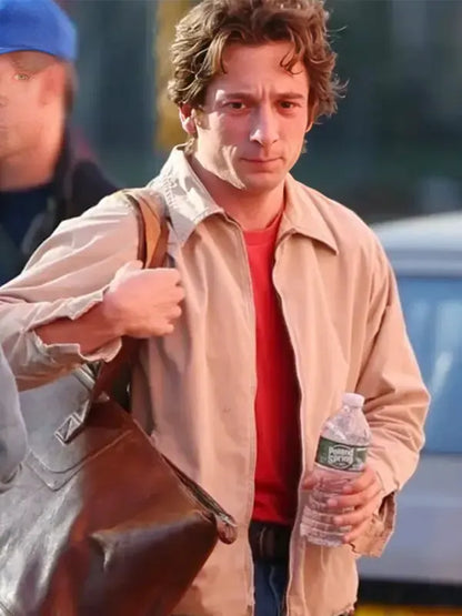 Jeremy Allen White Deliver Me from Nowhere Bruce Springsteen Beige Jacket