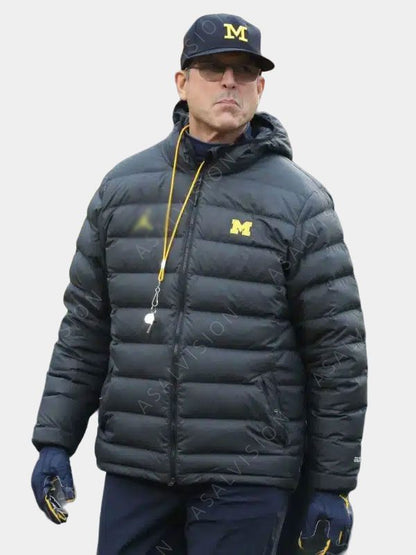 Jim Harbaugh Puffer Jacket