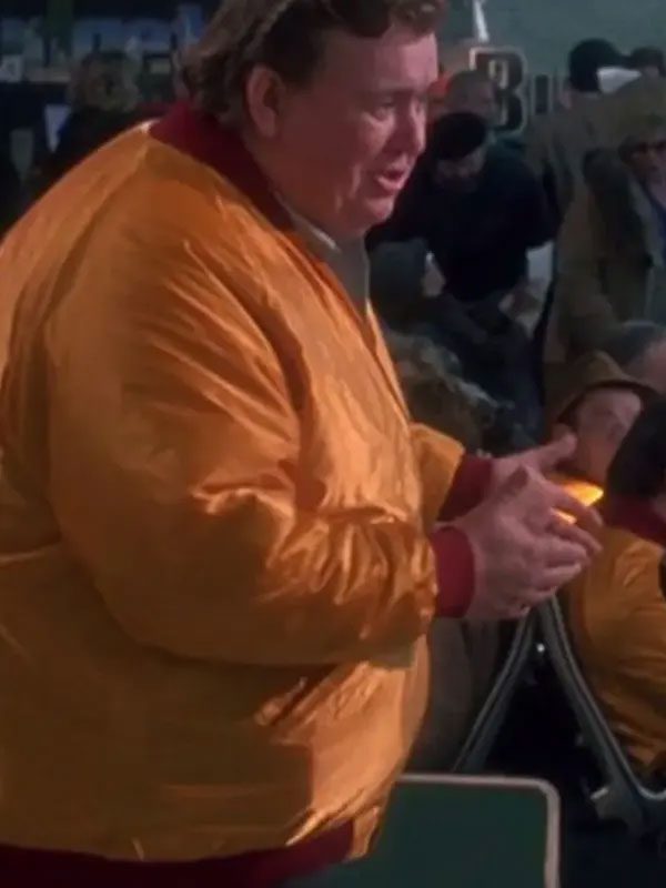 John Candy Home Alone Gus Polinski Kenosha Kickers Yellow Bomber Jacket