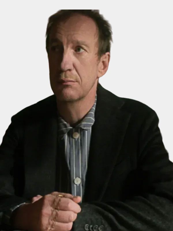 John Dee The Sandman Black Wool Coat