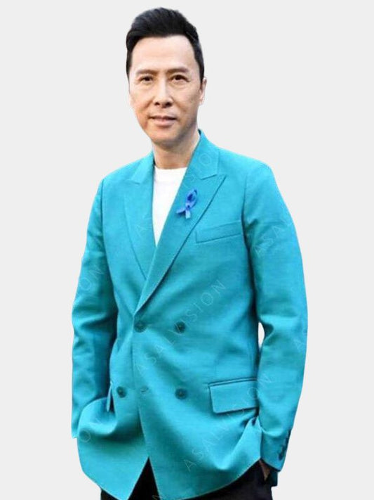 John Wick 4 2023 Donnie Yen Vivid Blue Blazer