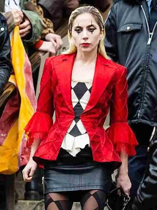 Joker 2 Lady Gaga Red Blazer