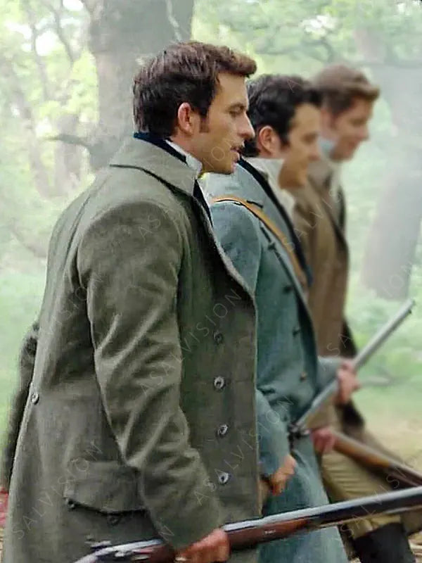 Jonathan Bailey Bridgerton S02 Anthony Bridgerton Gray Wool Coat