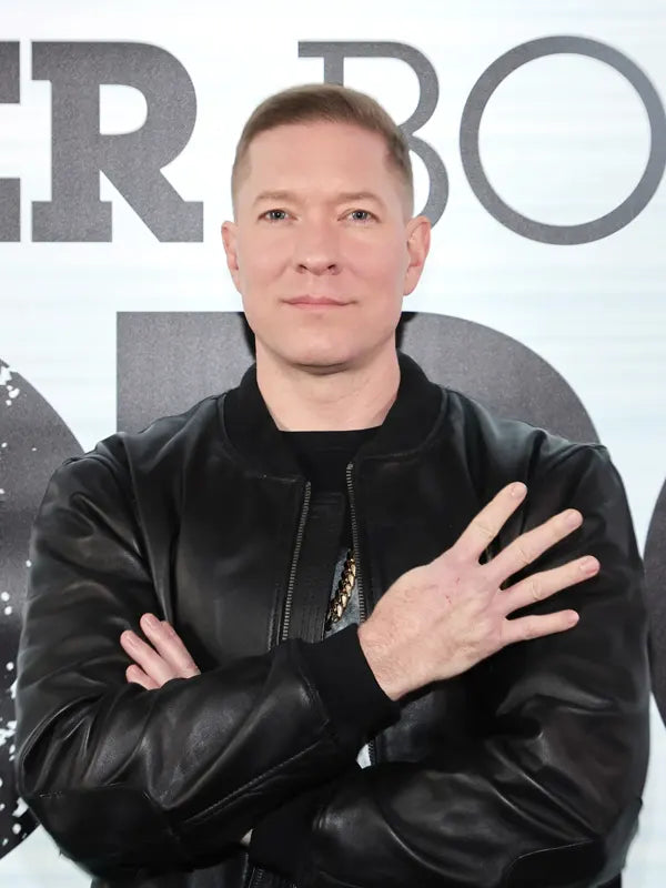 Joseph Sikora Black Leather Jacket